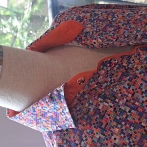 Gorgeous, joyful men's dress shirt